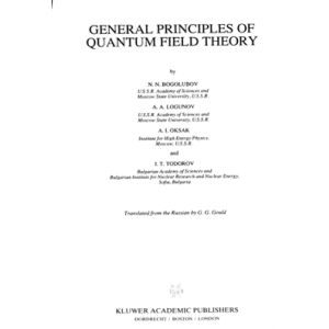 General Principles of Quantum Field Theory